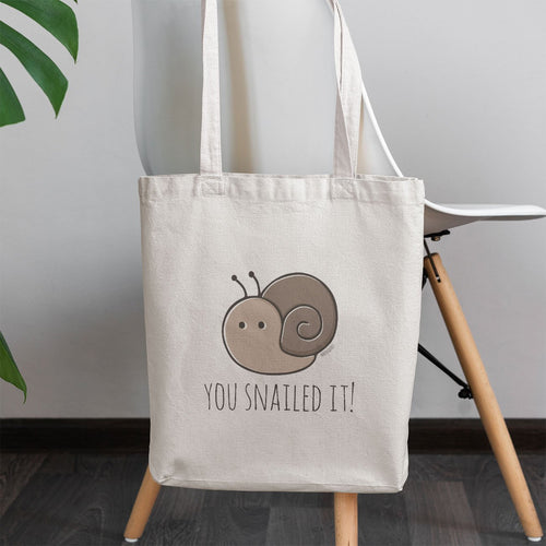 You Snailed It! Tote Bag