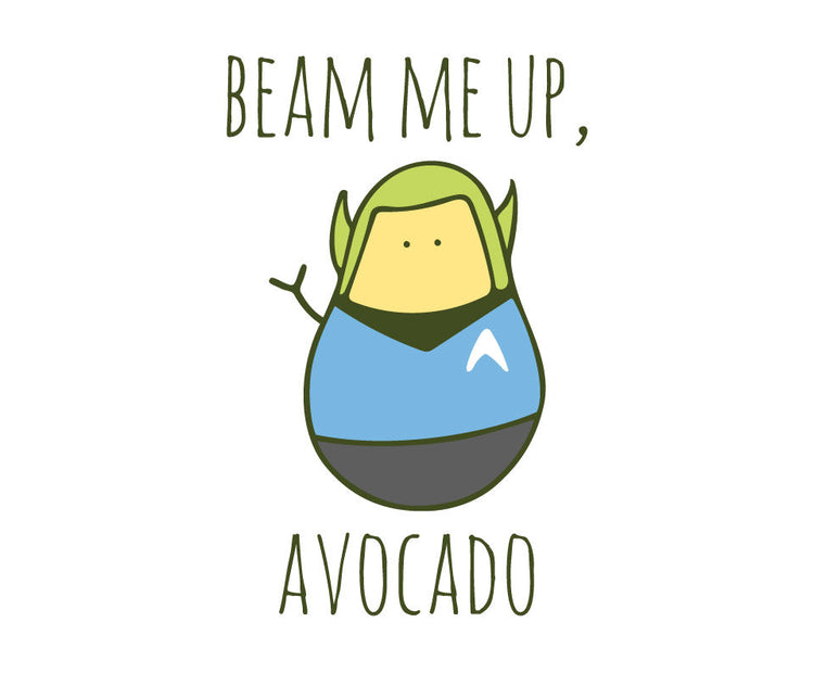 Beam me up, avocado