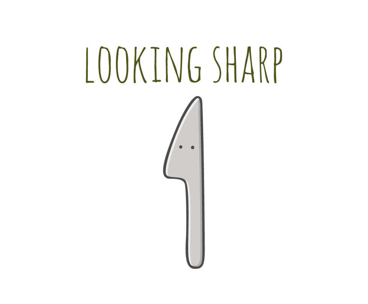 Looking sharp