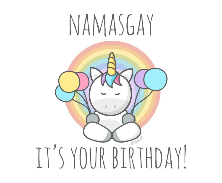 Namasgay it's your birthday
