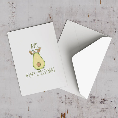 Avo Happy Christmas Greeting Card