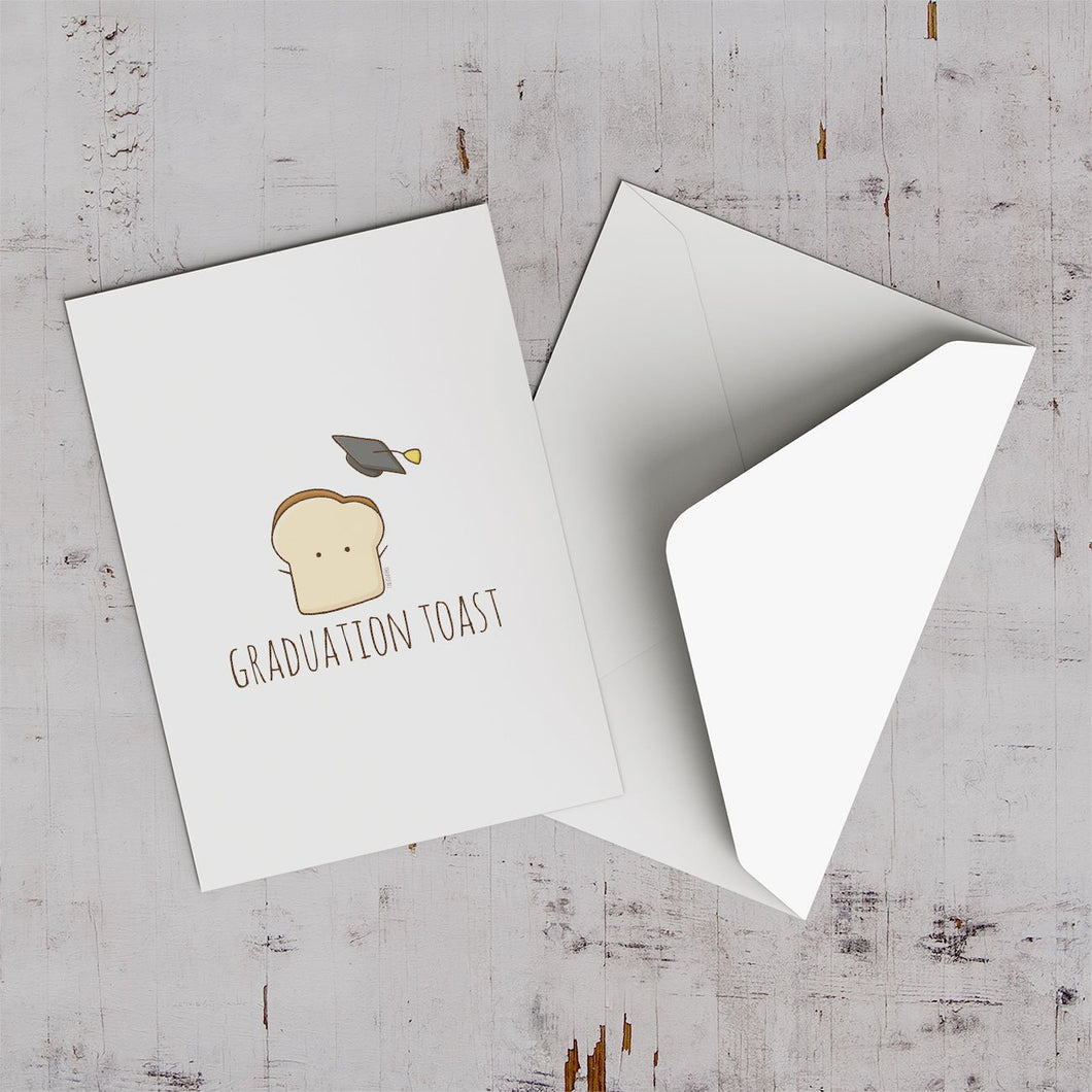 Graduation Toast Greeting Card