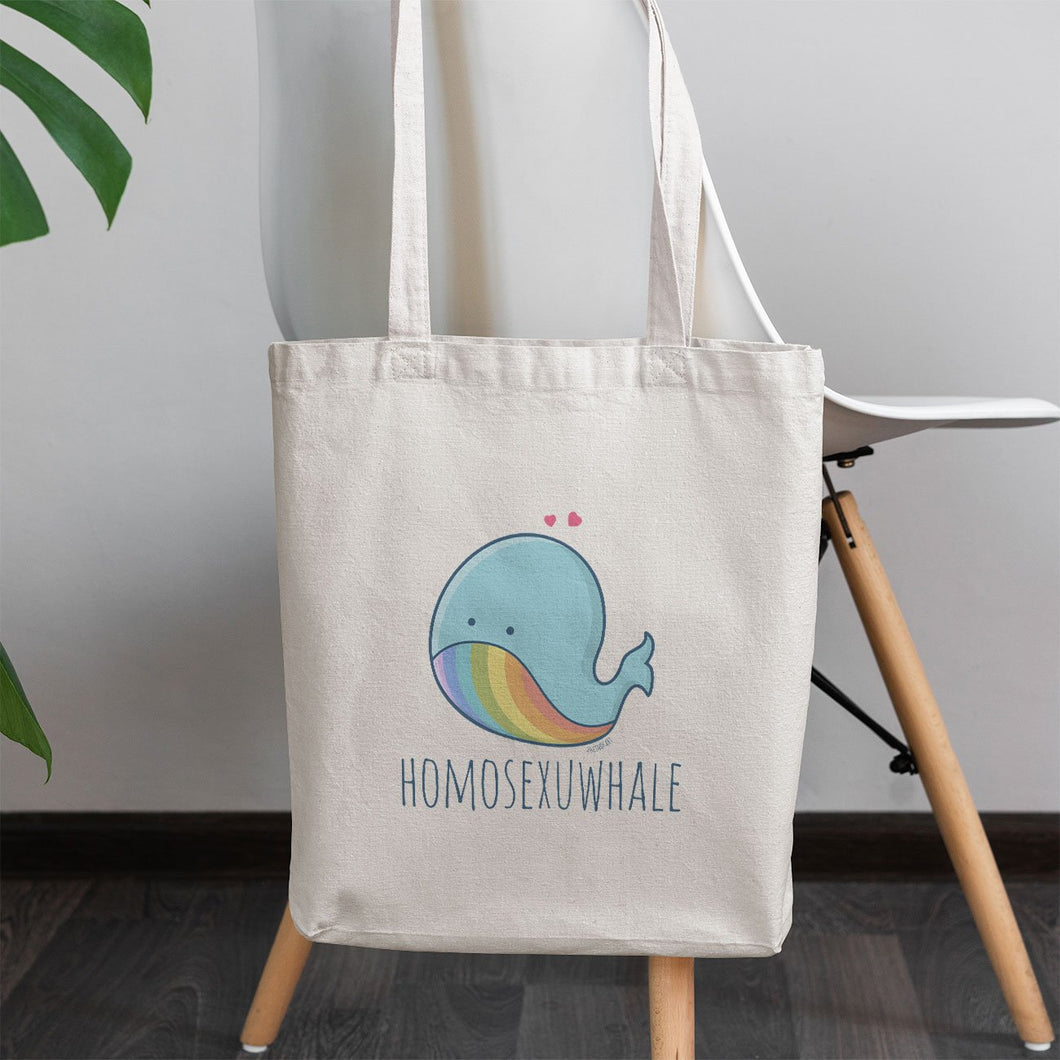 Homosexuwhale Tote Bag