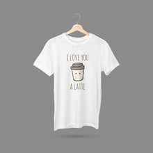 Load image into Gallery viewer, I Love You a Latte T-Shirt
