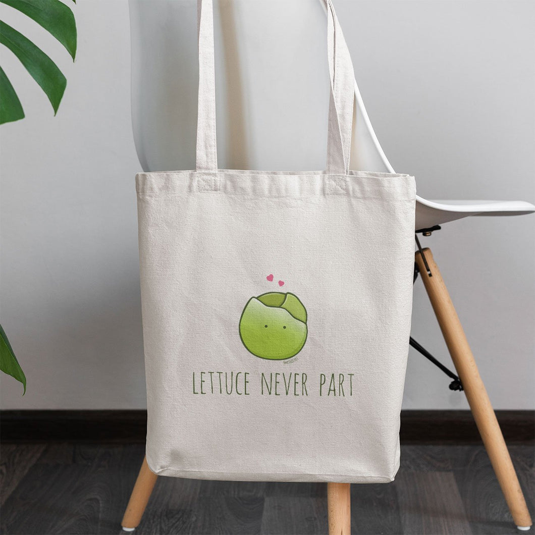 Lettuce Never Part Tote Bag