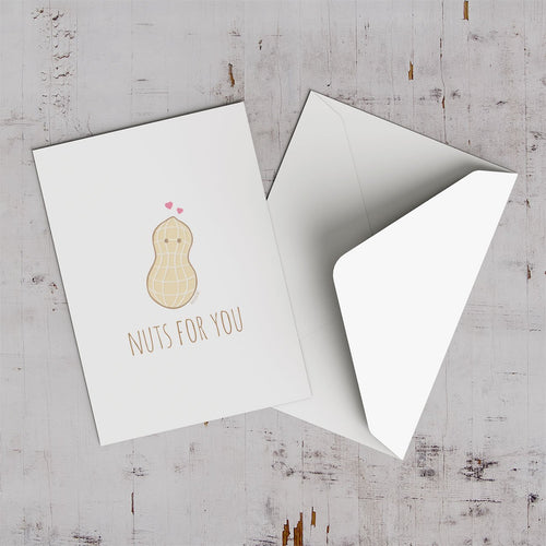 Nuts For You Greeting Card