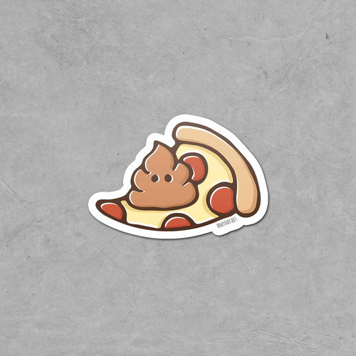 Pizza Sh*t Sticker