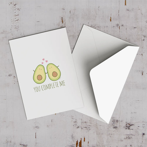 You Complete Me Greeting Card