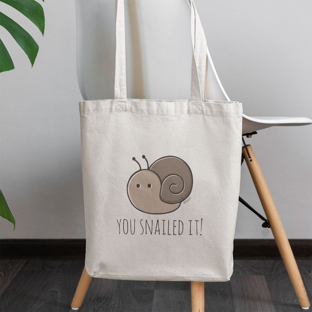 You Snailed It! Tote Bag
